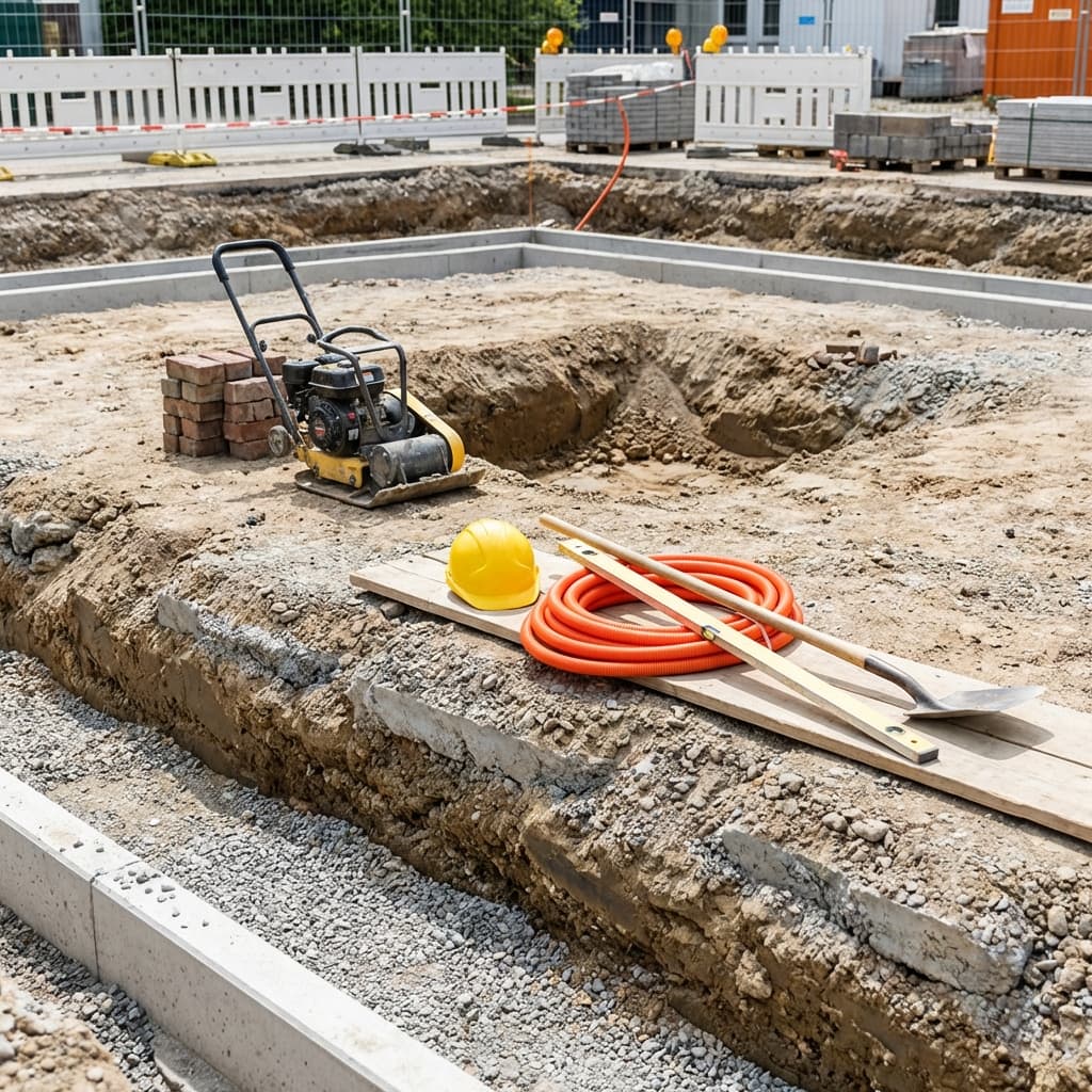 Excavation de fondation