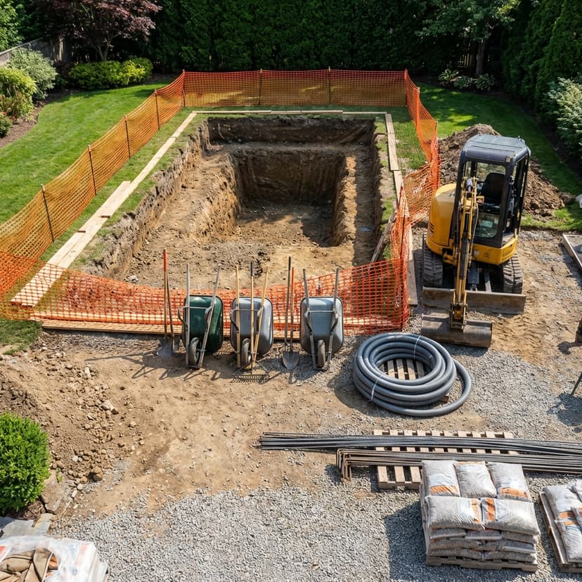 Excavation de Piscine