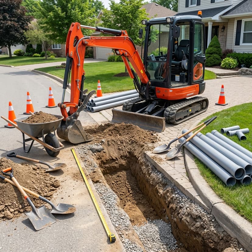 Excavation de Allée