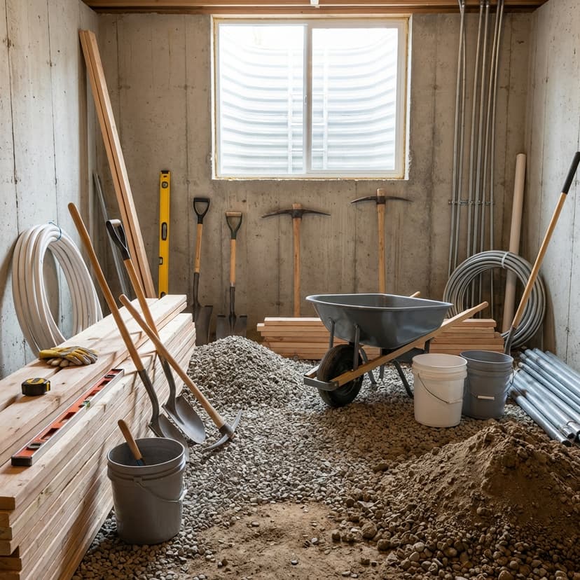 Excavation de Sous-sol