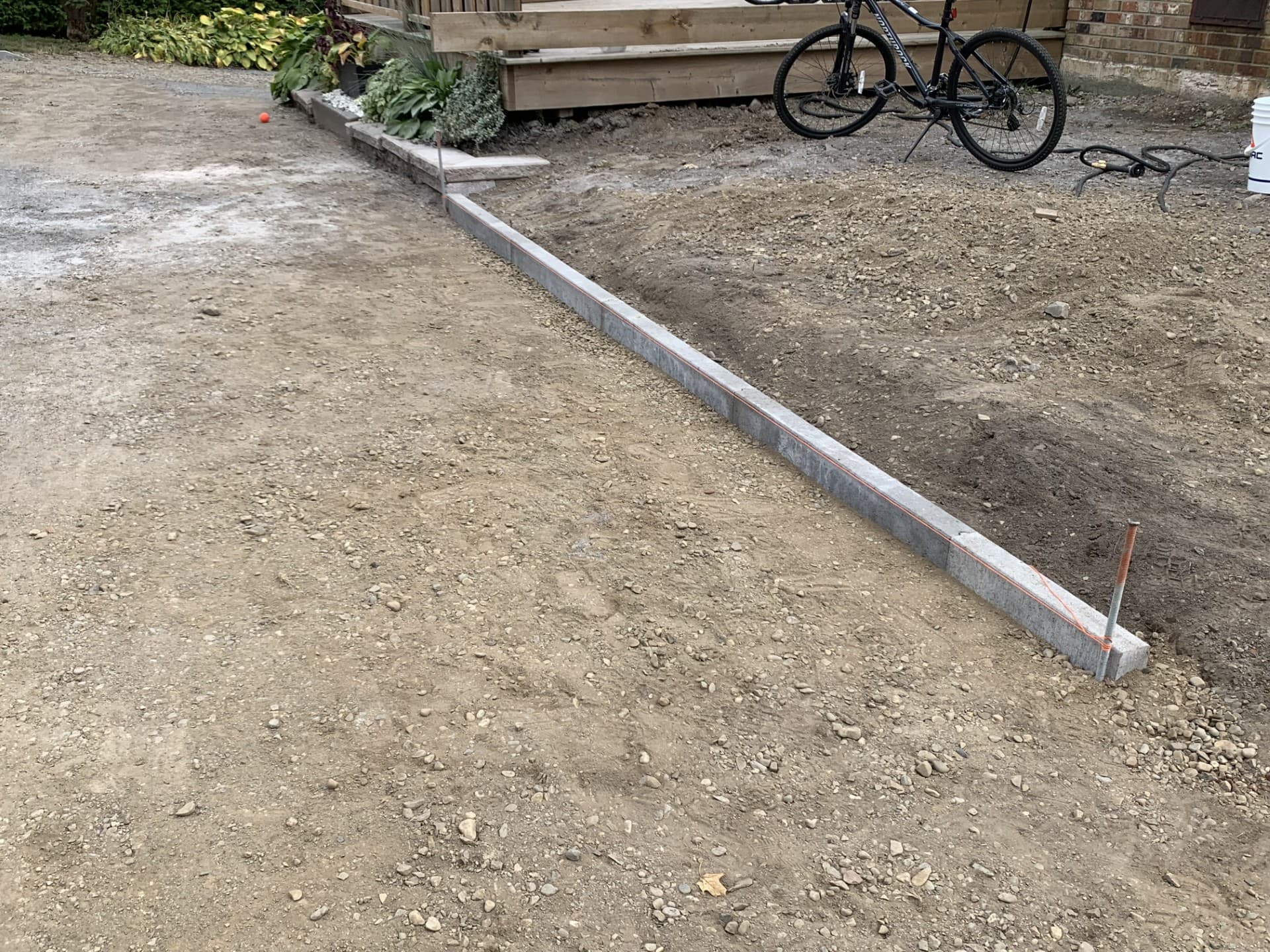 installation de bordure universelle